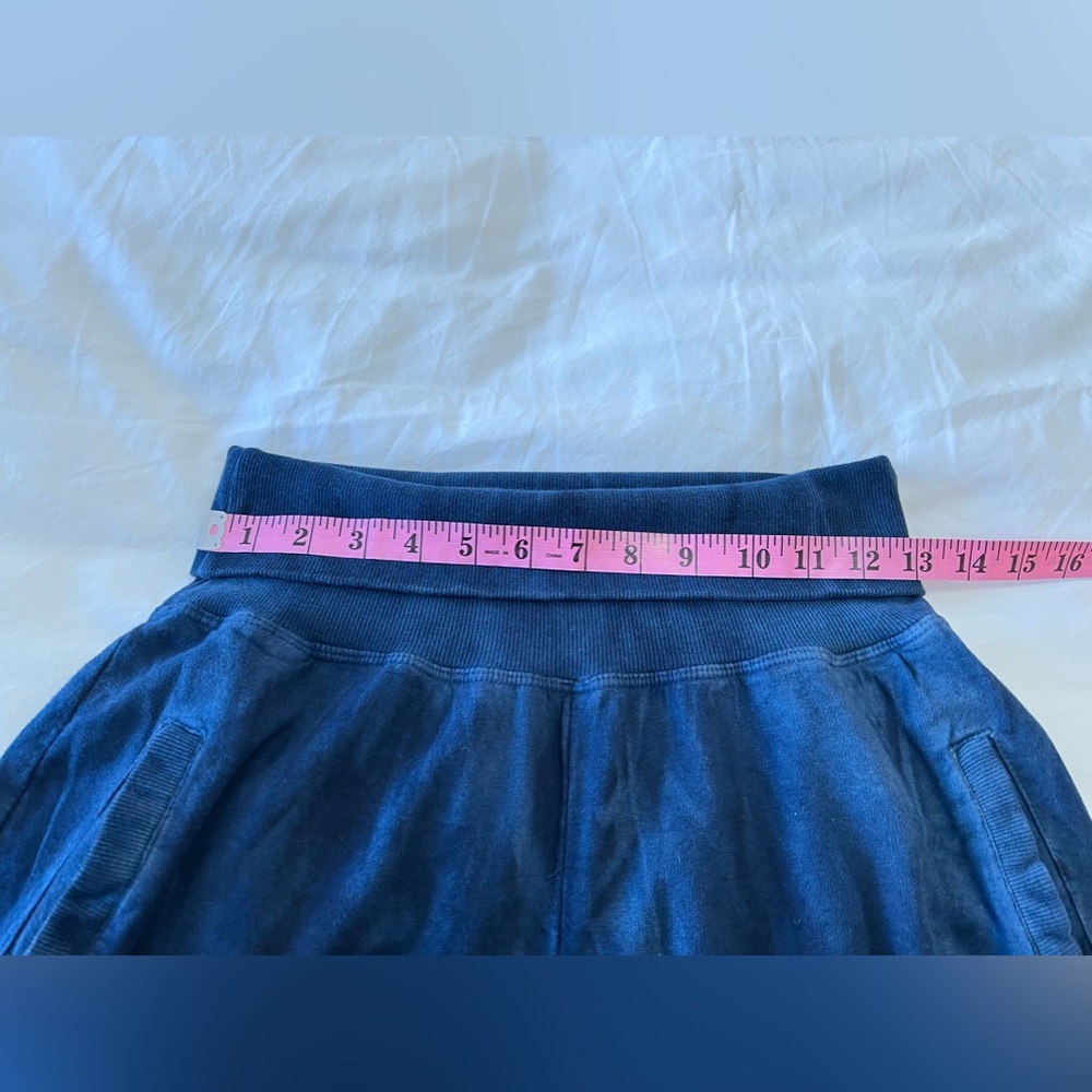 Young Fabulous & Broke | Large | Tie Dye Blue Gray Groove Joggers Rolled Waist - Picture 2 of 10